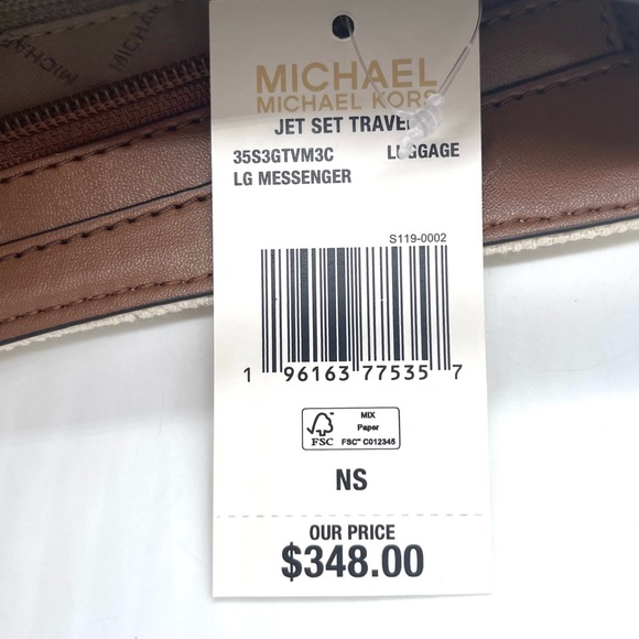 Michael Kors Large Messenger Crossbody Bag - Picture 6 of 11